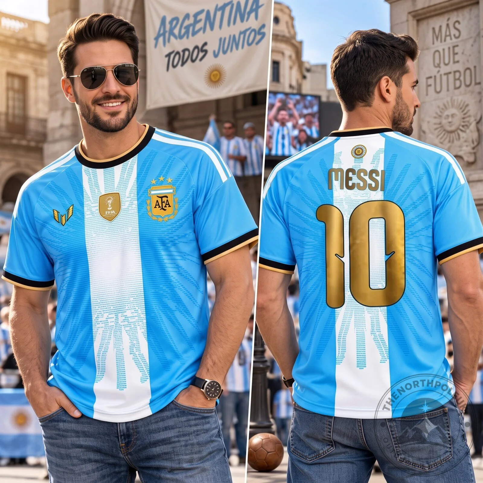 Argentina Messi Farewell Last Match Kit Jersey Shirt 2026 For Sale Argentina Messi Farewell Match Jersey - 2026 Collector's Kit – image 4 of 4