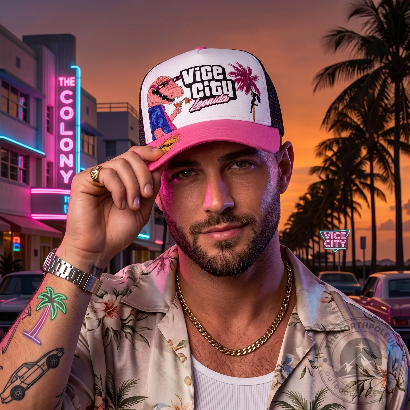 GTA 6 Jason And Lucia Vice City Leonida Hat