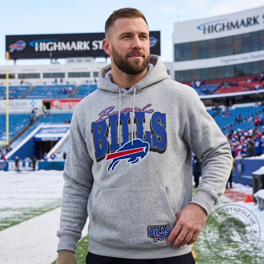 Buffalo Bills Quilted Blue Hoodie and Jogger Pants Set Buffalo Bills Quilted Blue Hoodie & Jogger Set
