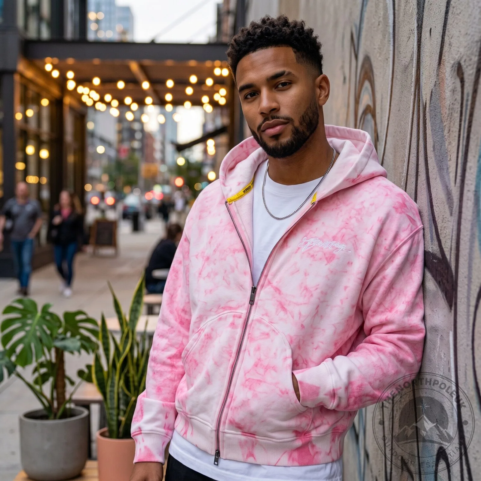 Cherry Zip-Hoodie