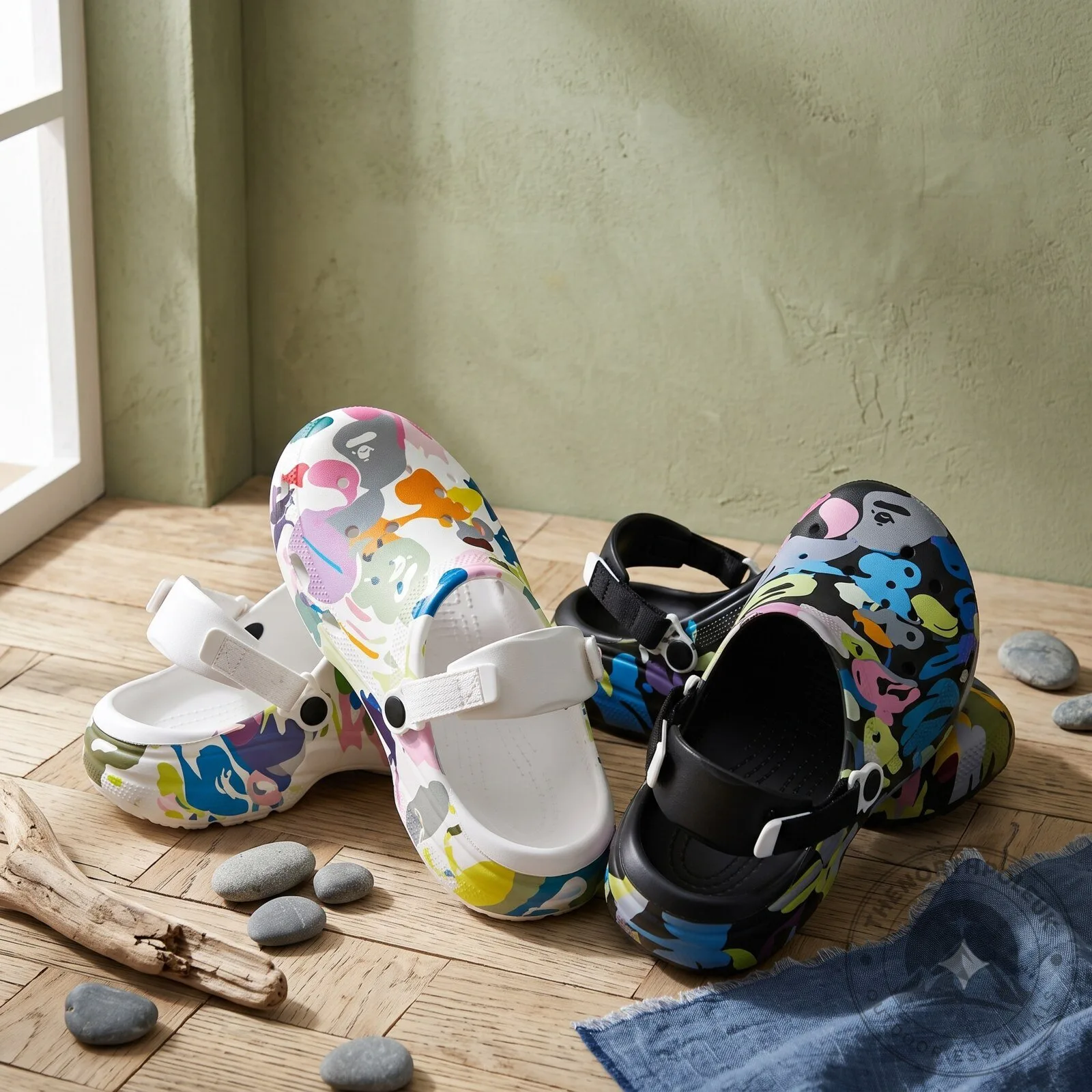 BAPE x Crocs, Echo 2 Clog