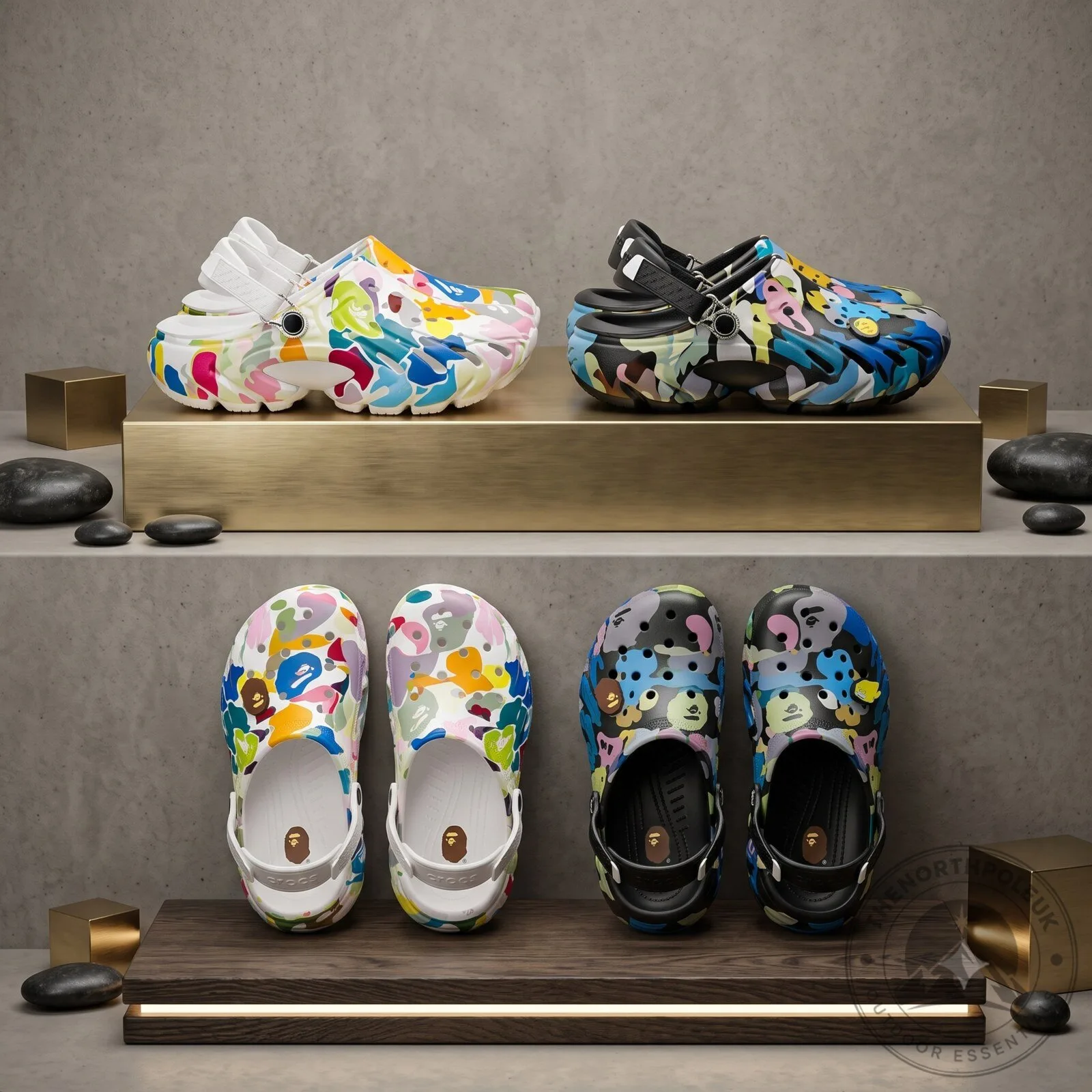 BAPE x Crocs, Echo 2 Clog 6 BAPE x Crocs, Echo 2 Clog