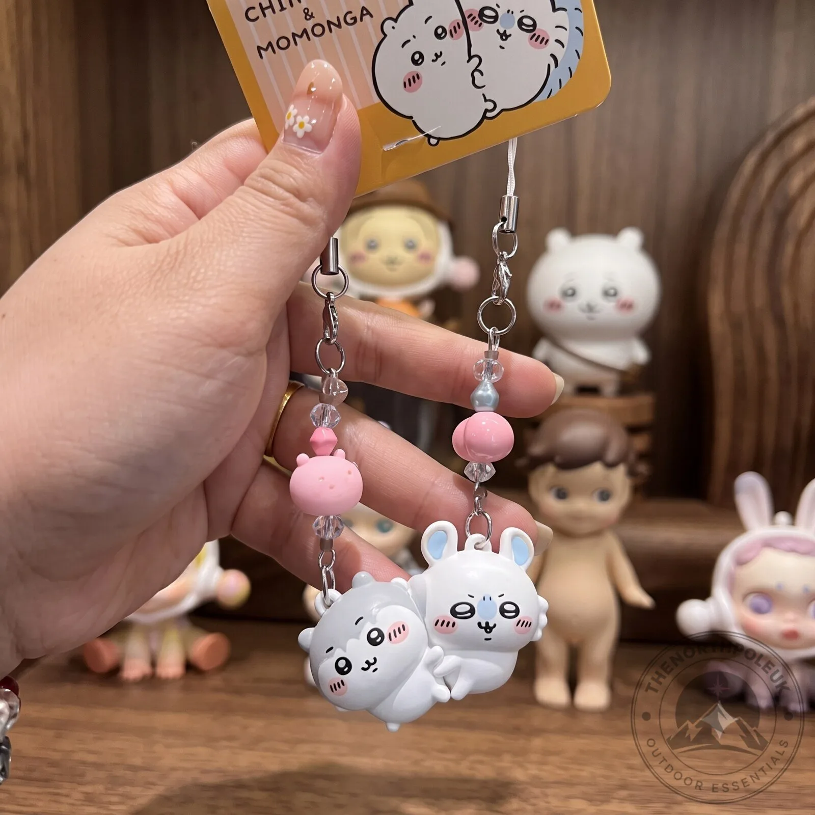 Dreamy Island Series Miffy Plush 3D Keychain