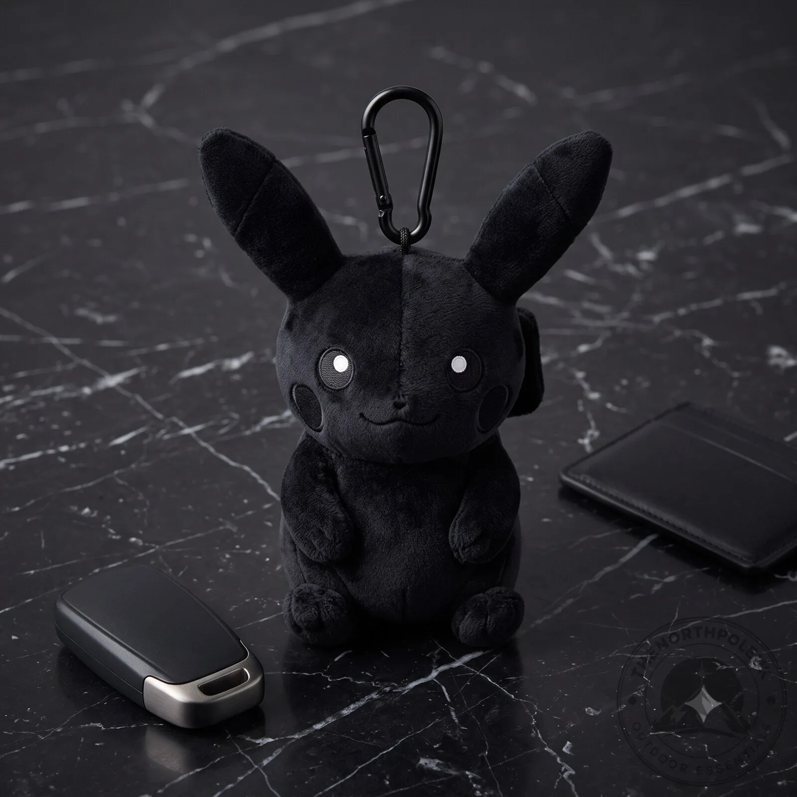 Fragment x Pokémon Pikachu Thunderbolt Project Mascot Keychain Black 6 Fragment x Pokémon Pikachu Thunderbolt Project Mascot Keychain Black
