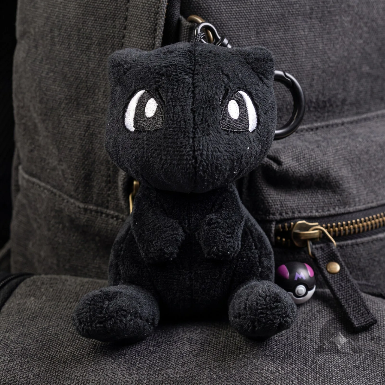 Fragment x Pokémon Mew P133 Thunderbolt Project Mascot Keychain Black