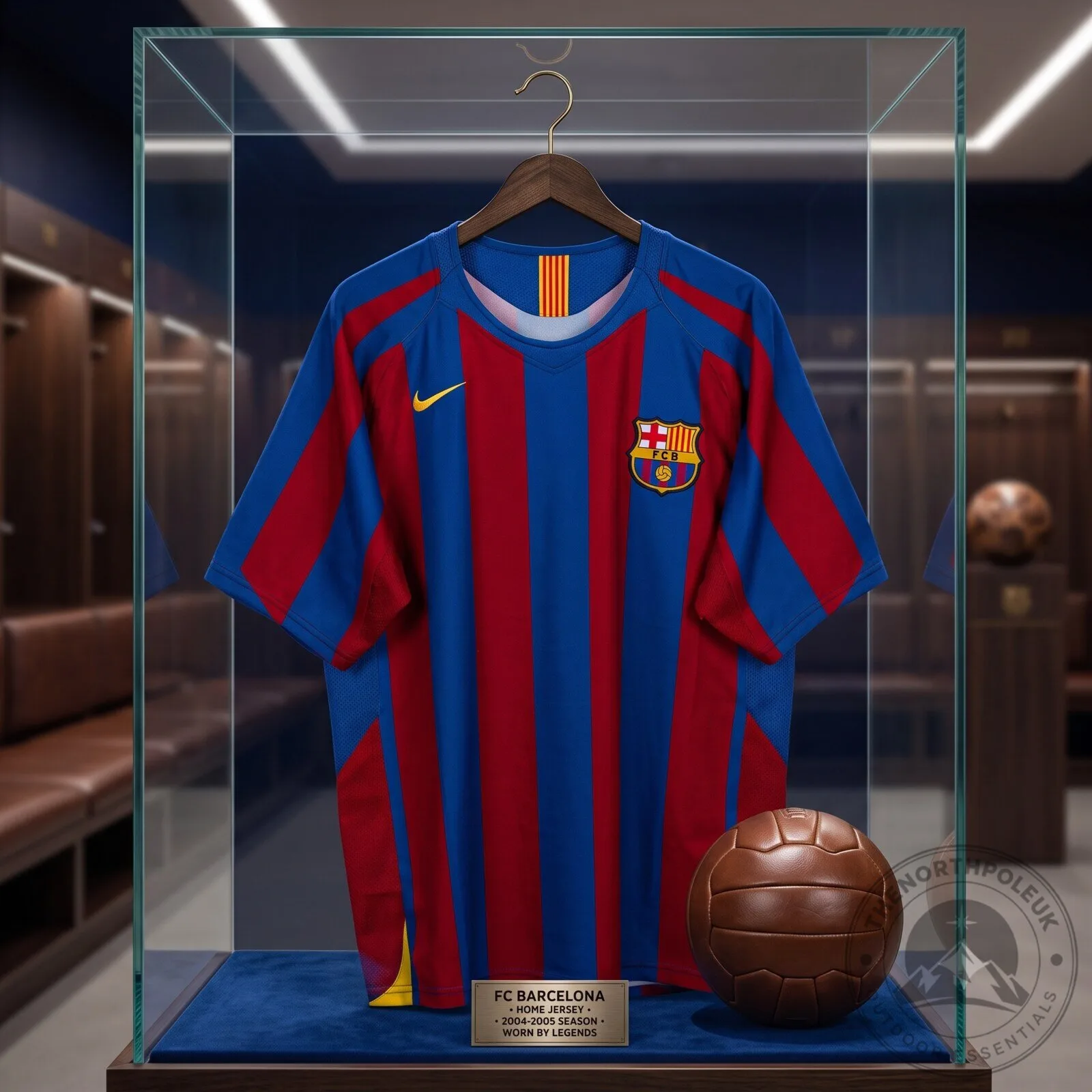 Official FC Barcelona home jersey for the 2005/2006 season 5 Official FC Barcelona home jersey for the 2005/2006 season