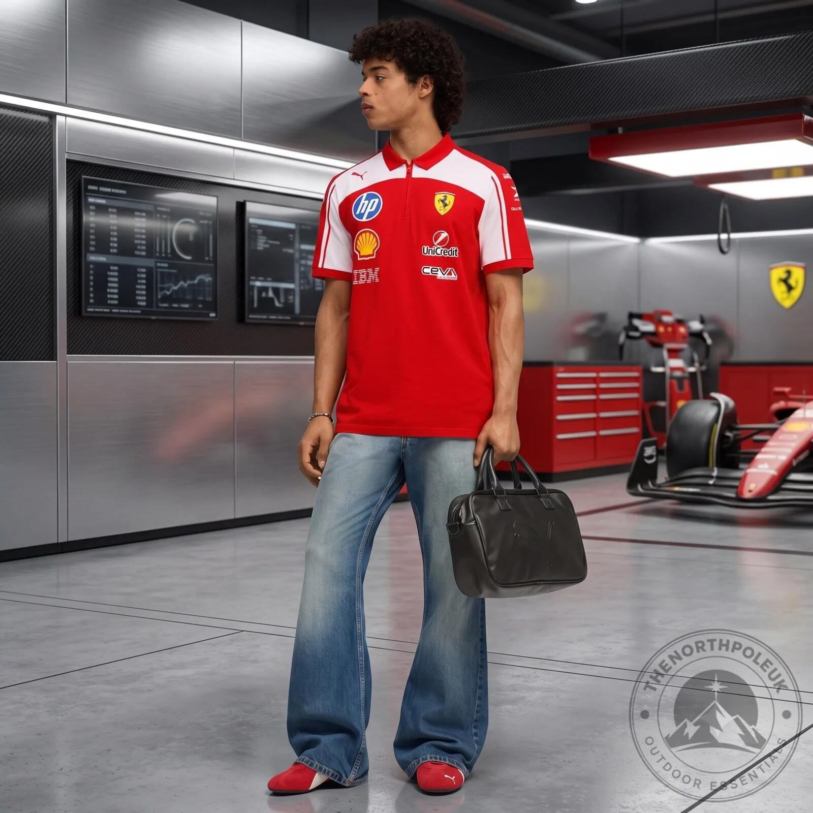 Scuderia Ferrari HP Unisex Replica Polo Shirt – F1 Season