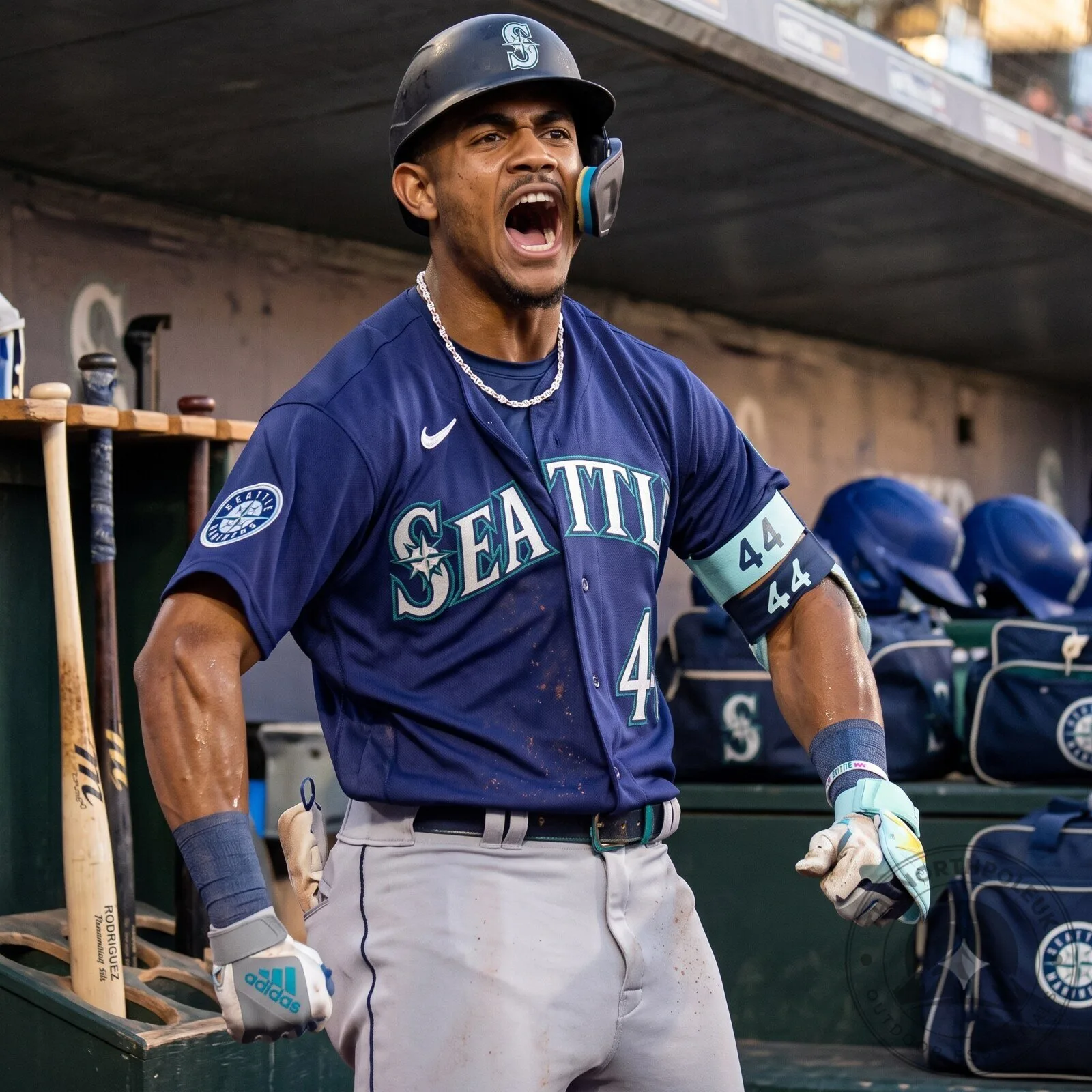 Seattle Mariners No. 44 baseball jersey