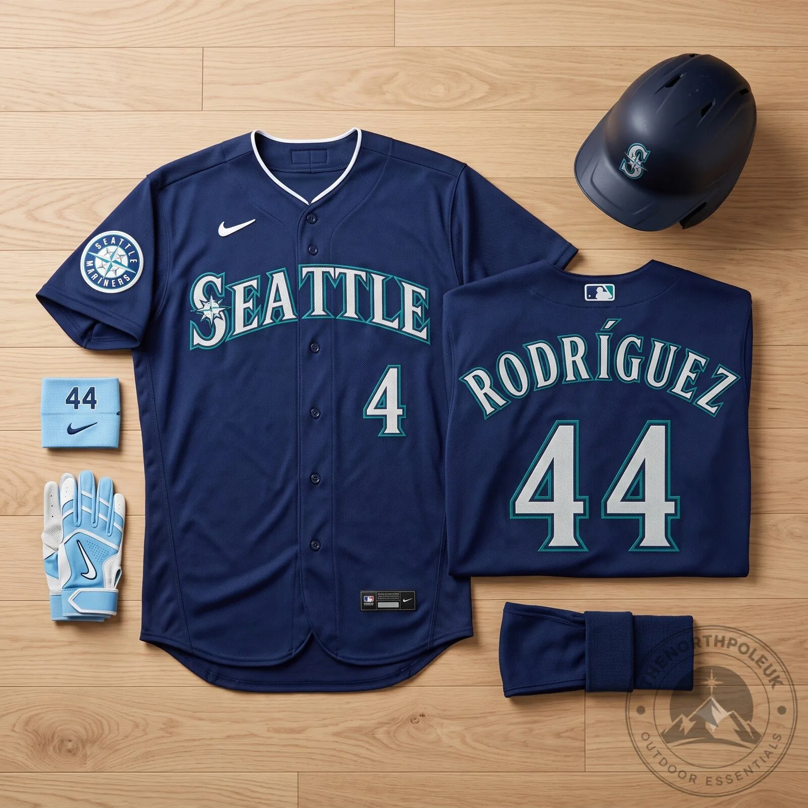 Seattle Mariners No. 44 baseball jersey 6 Seattle Mariners No. 44 baseball jersey