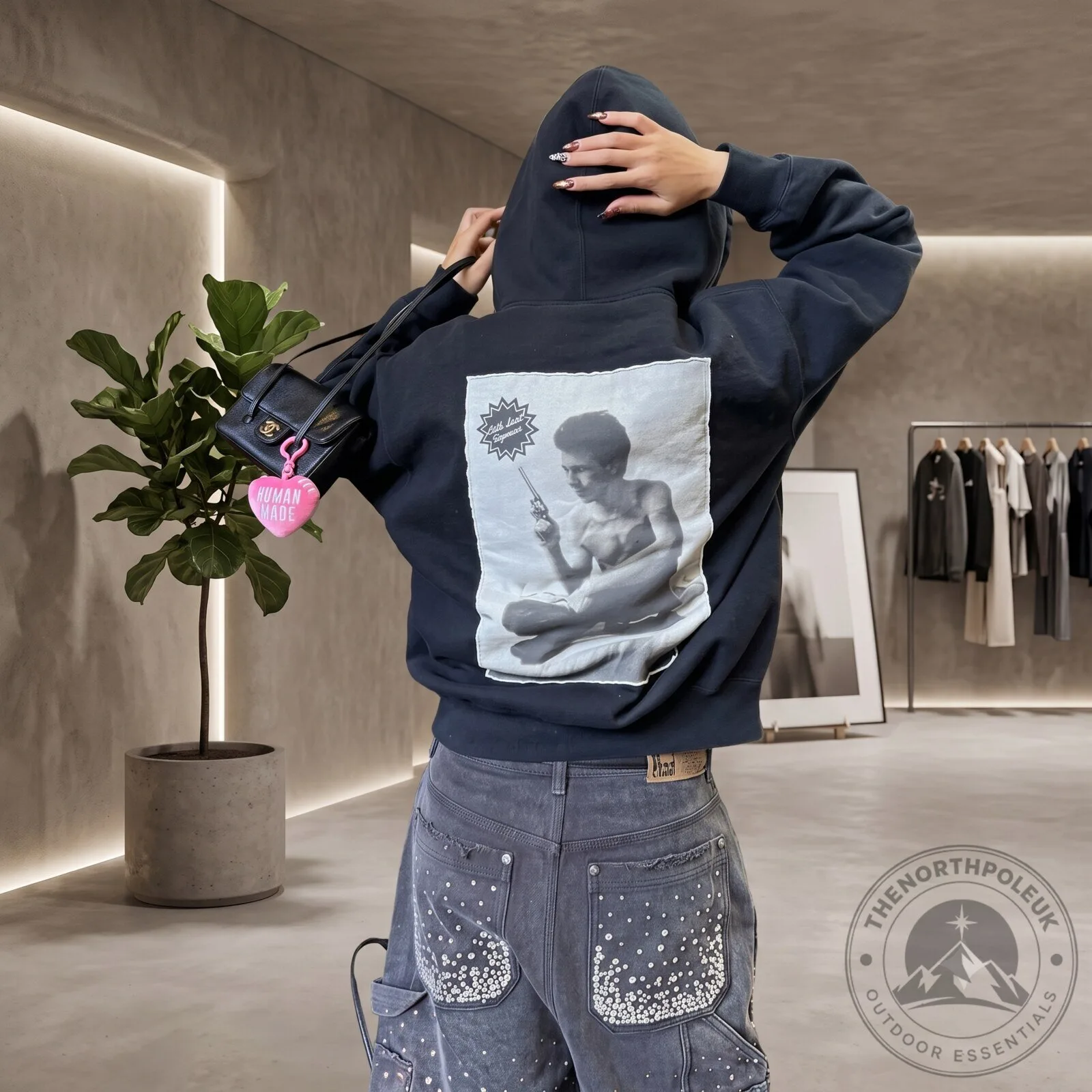 Supreme x Larry Clark Zip Up Hooded Sweatshirt
