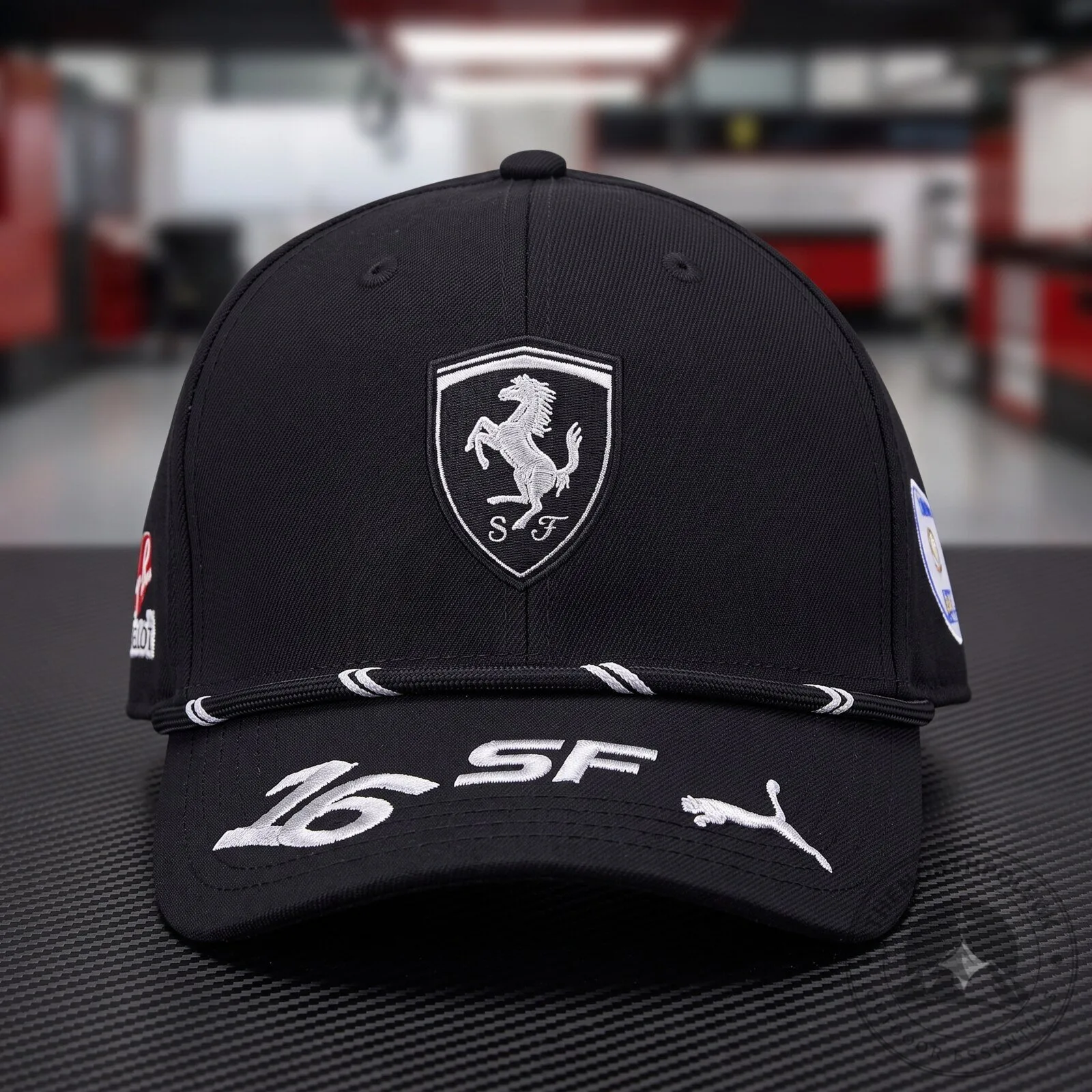 Scuderia Ferrari Replica Singapore Charles Leclerc Baseball Cap