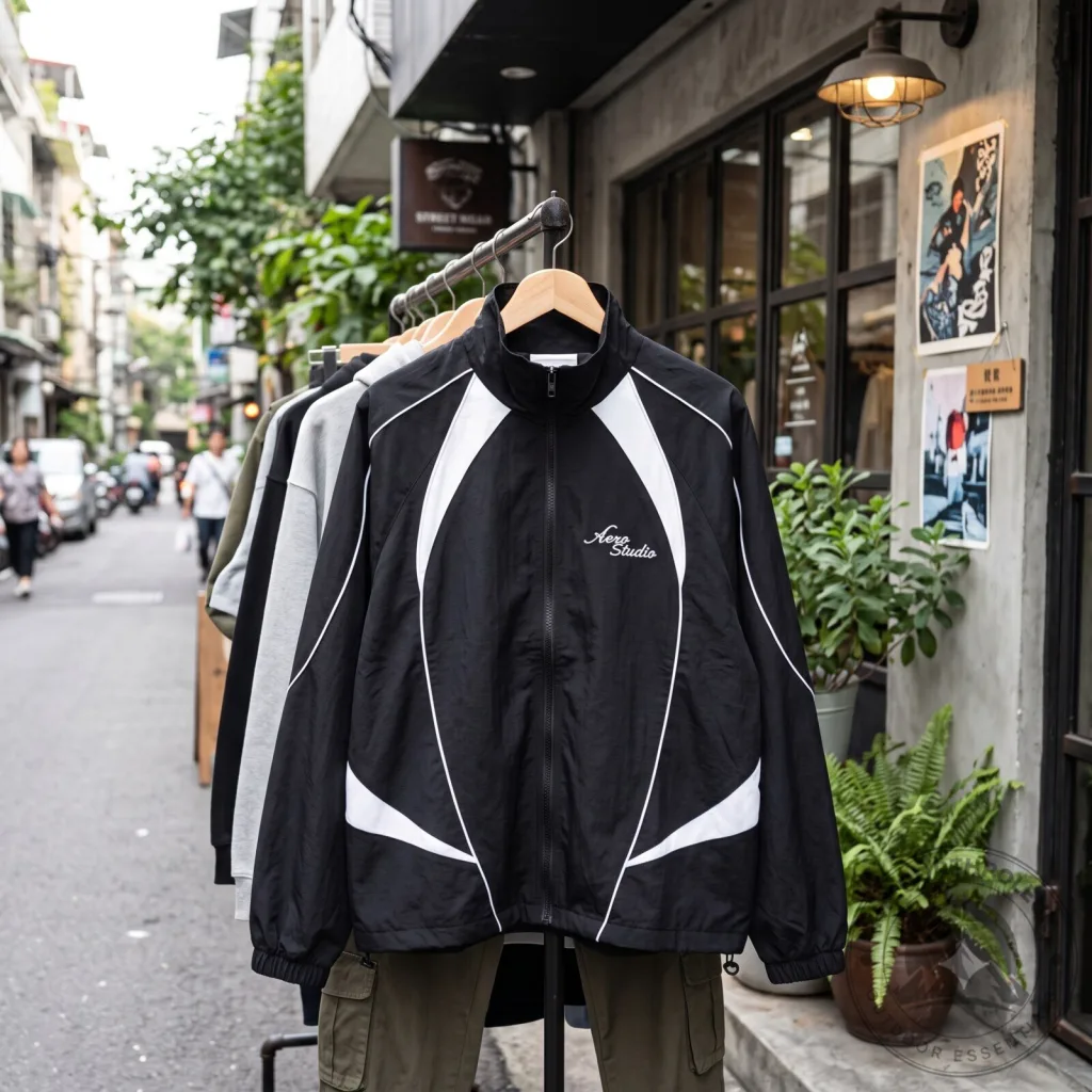 Acne Studios Technical Logo Jacket Acne Studios Technical Logo Jacket