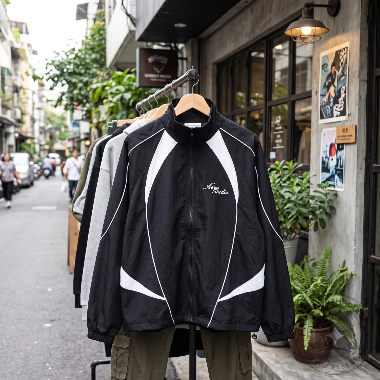 Acne Studios Technical Logo Jacket 4 Acne Studios Technical Logo Jacket