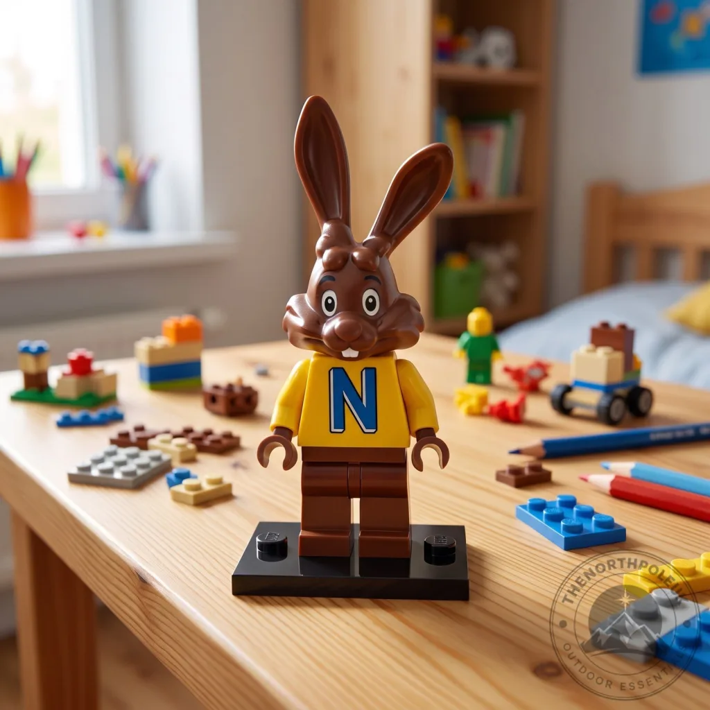 Quicky the Nesquik Bunny LEGO model Quicky the Nesquik Bunny LEGO model