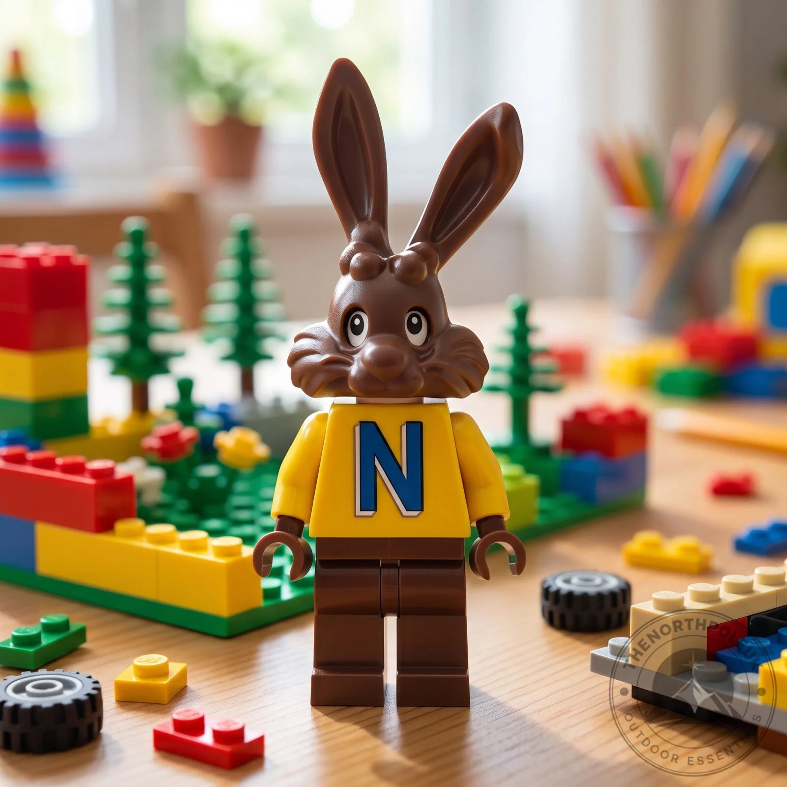 Quicky the Nesquik Bunny LEGO model 5 Quicky the Nesquik Bunny LEGO model