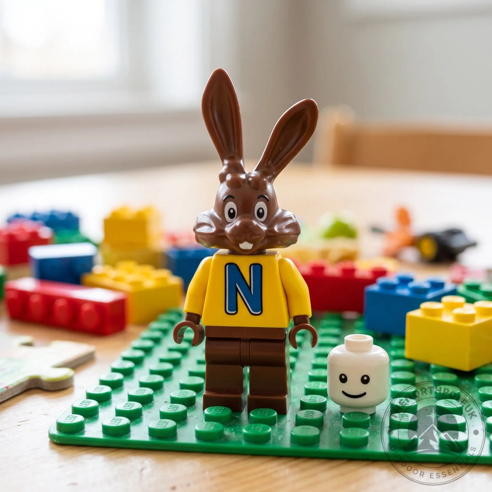 Quicky the Nesquik Bunny LEGO model 7 Quicky the Nesquik Bunny LEGO model