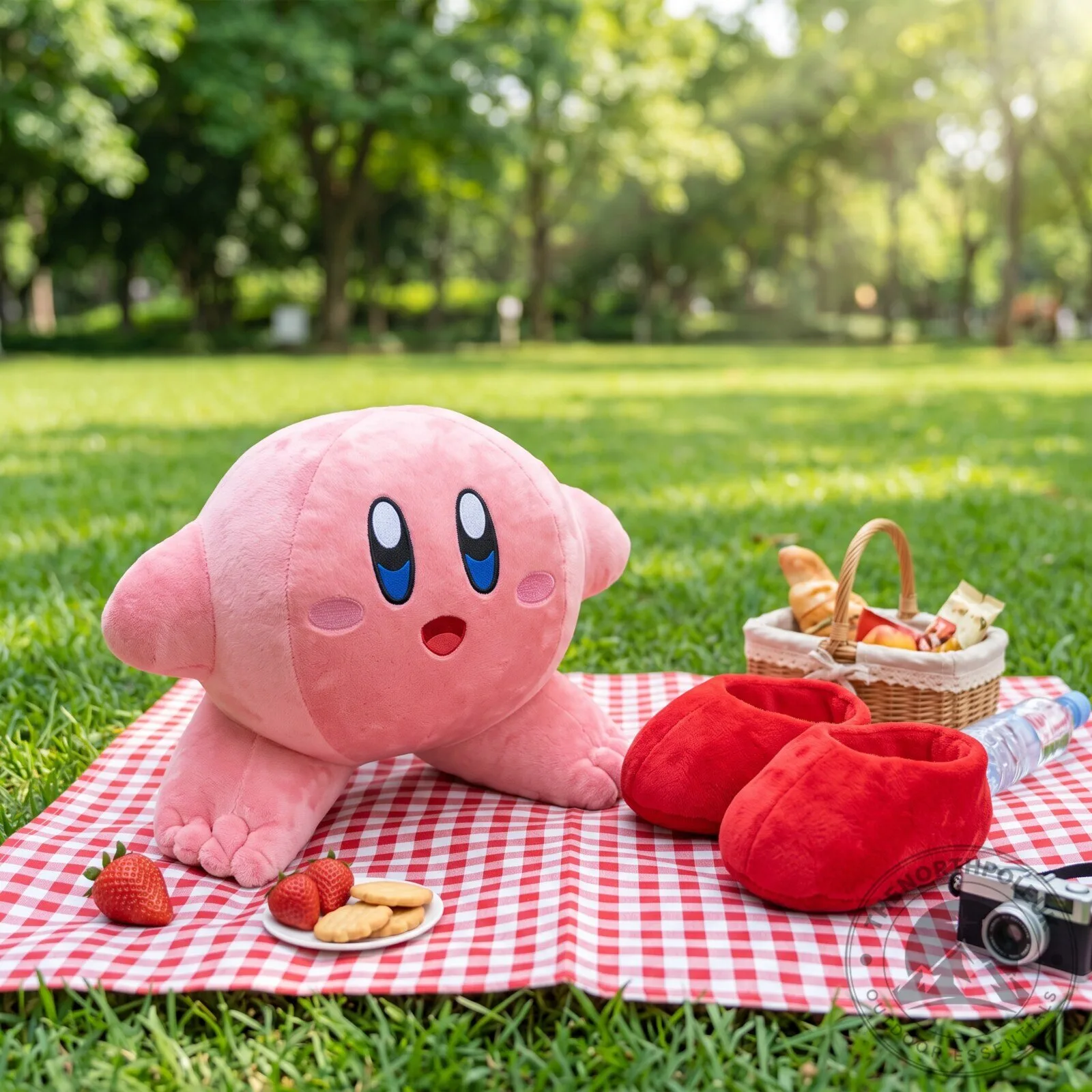 Big-Footed Kirby Plush with Removable Shoes (Star Allies) 4 Big-Footed Kirby Plush with Removable Shoes (Star Allies)