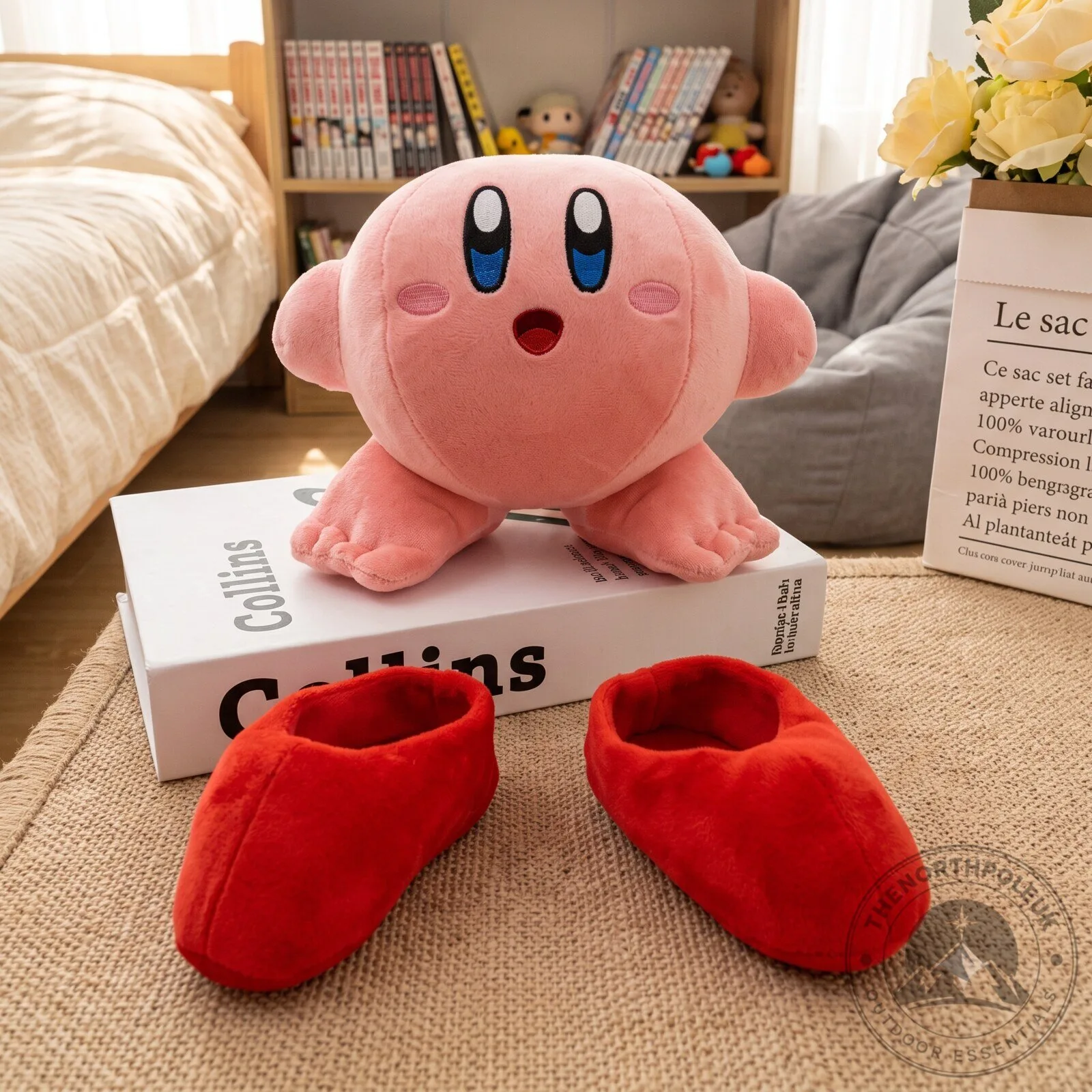 Big-Footed Kirby Plush with Removable Shoes (Star Allies) 6 Big-Footed Kirby Plush with Removable Shoes (Star Allies)