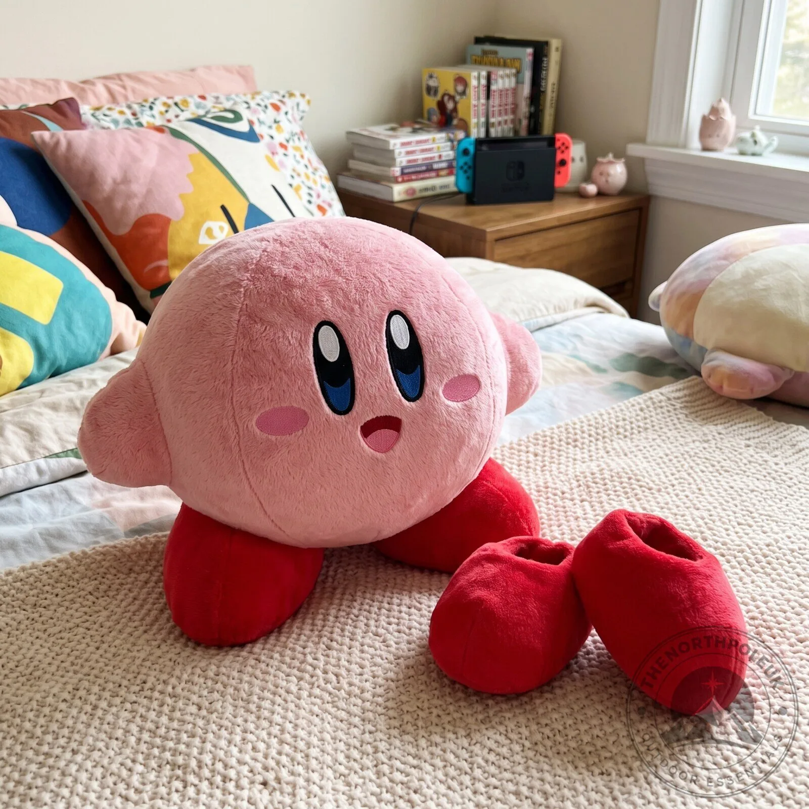 Big-Footed Kirby Plush with Removable Shoes (Star Allies) 7 Big-Footed Kirby Plush with Removable Shoes (Star Allies)
