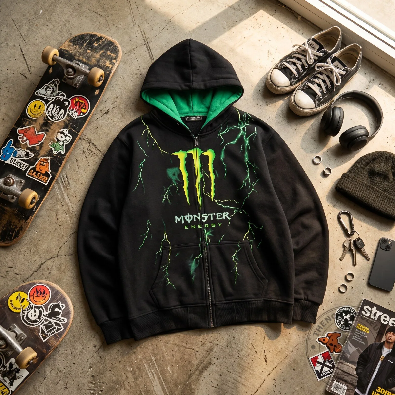 Monster Energy Zero Ultra Graphic Hoodie 3 Monster Energy Zero Ultra Graphic Hoodie
