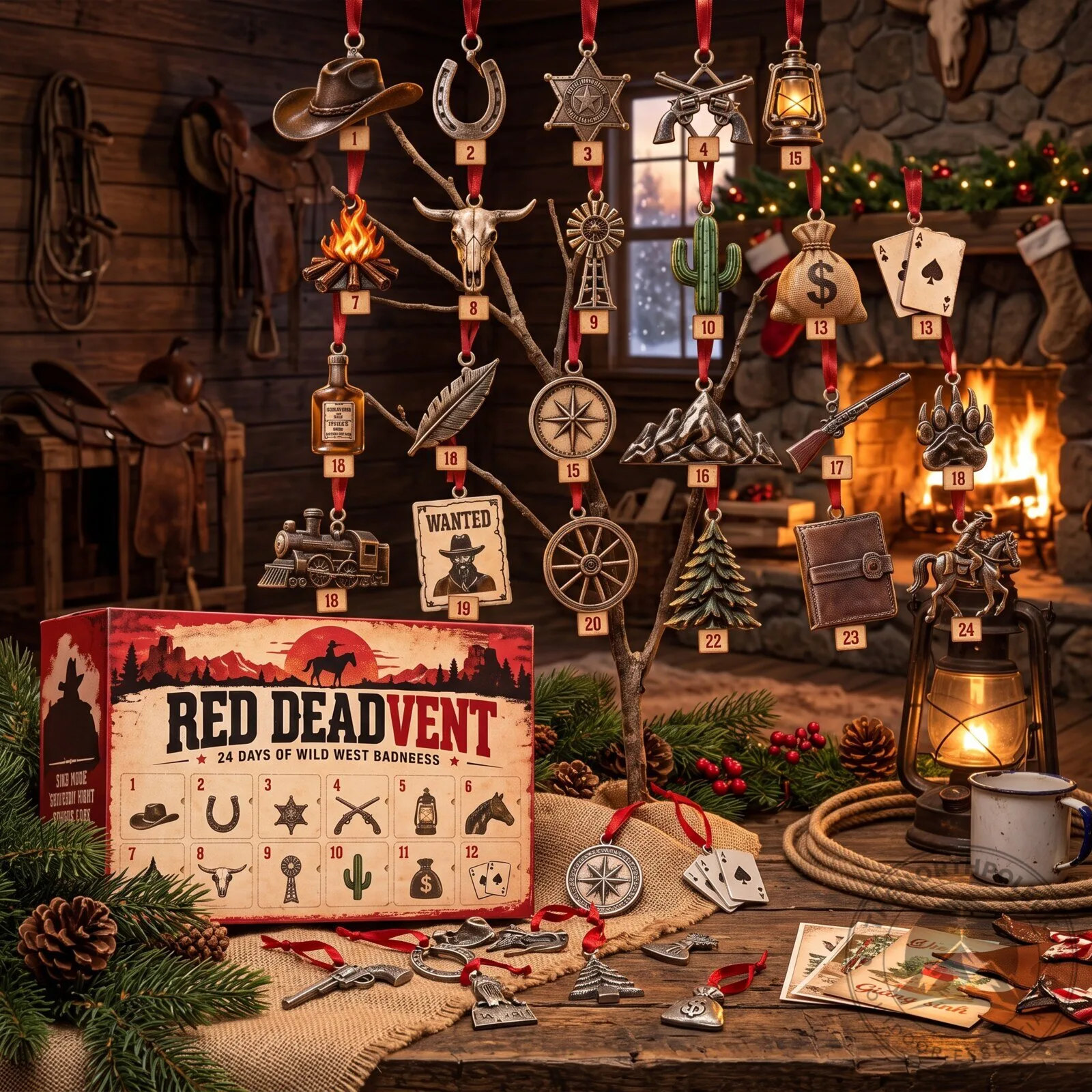RDR2 Red Deadvent 24-Day Advent Calendar Wild West Favorites 5 RDR2 Red Deadvent 24-Day Advent Calendar Wild West Favorites