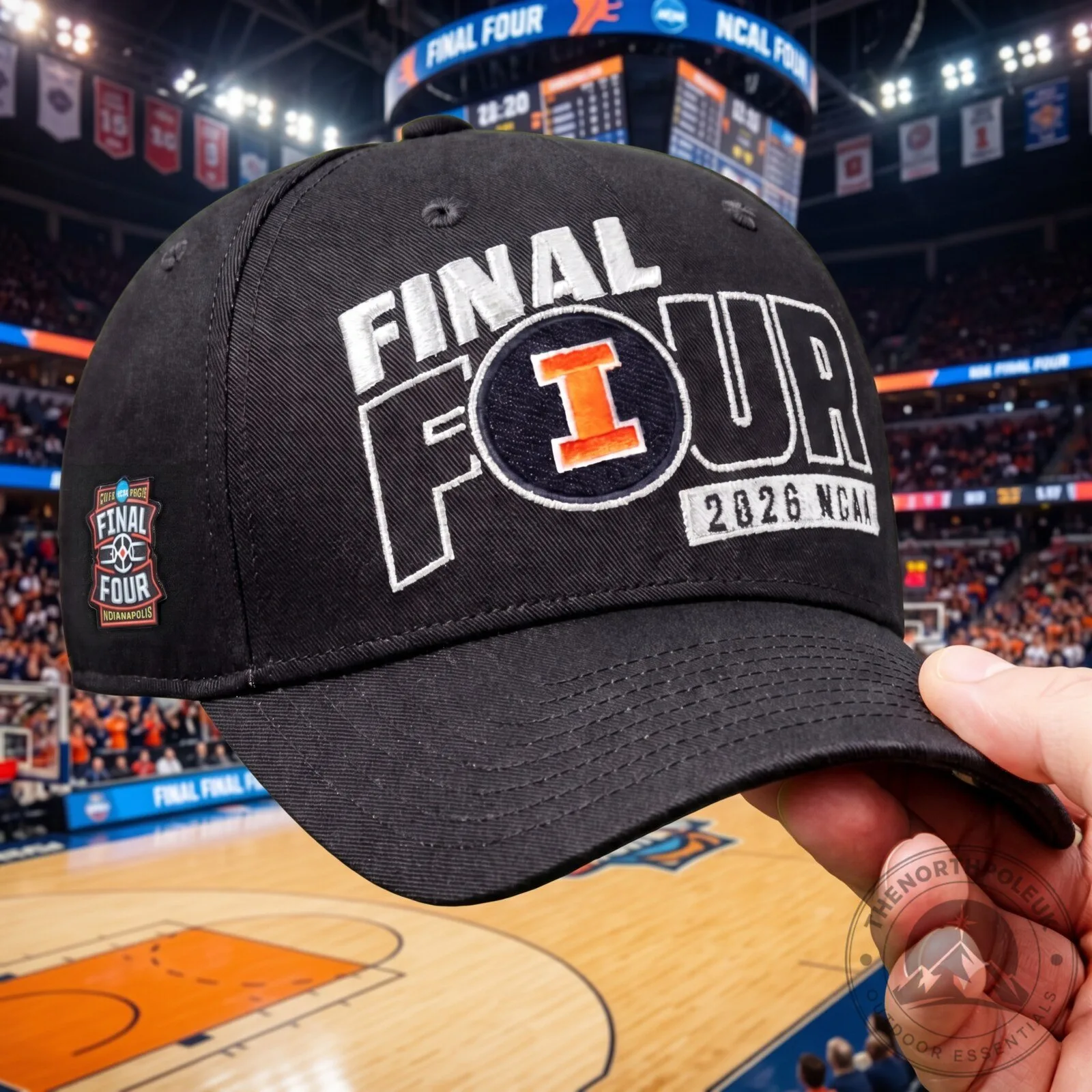 Illinois Fighting Illini 2026 Ncaa Final Four Basketball Cap 4 Illinois Fighting Illini 2026 Ncaa Final Four Basketball Cap
