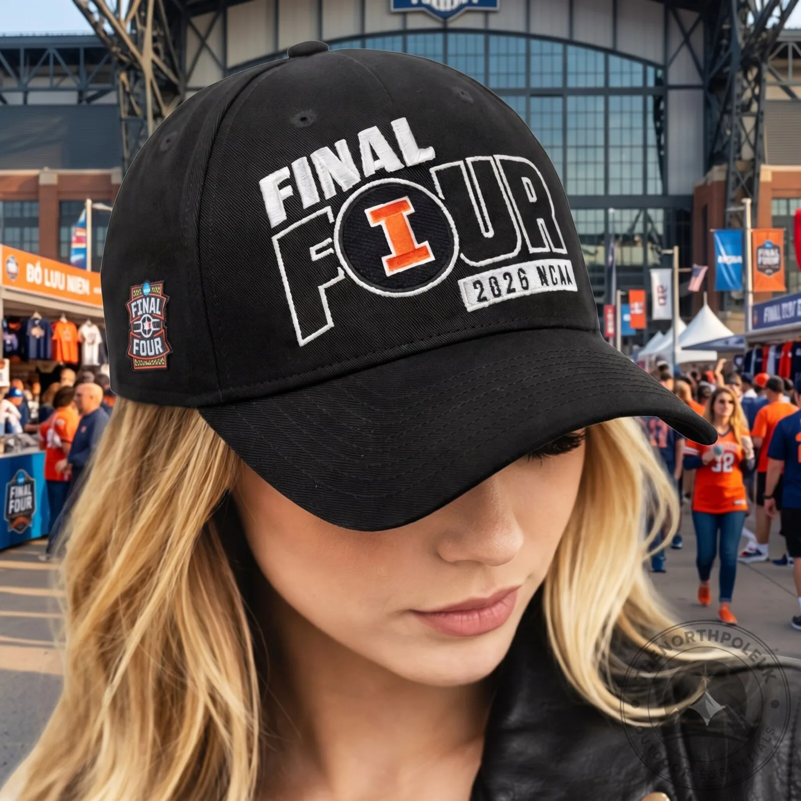 Illinois Fighting Illini 2026 Ncaa Final Four Basketball Cap 5 Illinois Fighting Illini 2026 Ncaa Final Four Basketball Cap