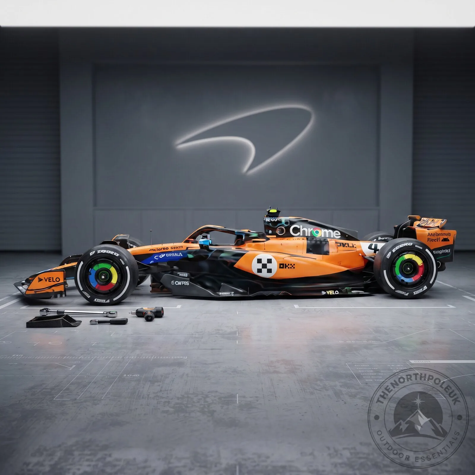 Hot Wheels Premium McLaren MCL39 Formula 1 Lando Norris 5 Hot Wheels Premium McLaren MCL39 Formula 1 Lando Norris