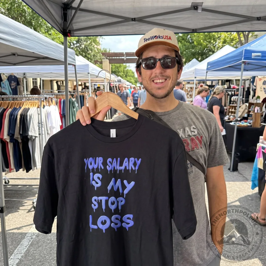 Shirt Your Salary is my stop loss Shirt Your Salary is my stop loss