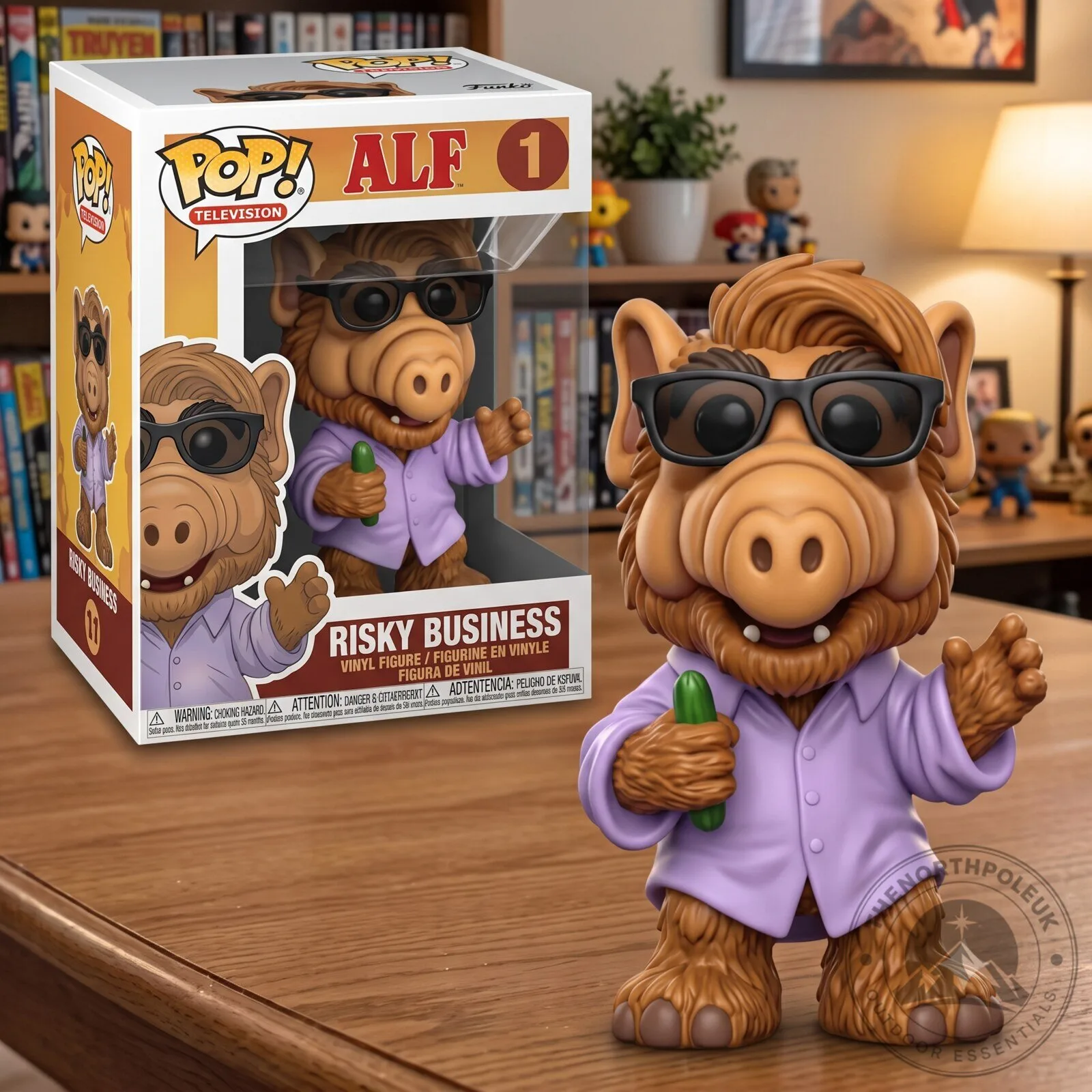 Funko Pop! Television ALF with Cat #86 Gordon Shumway Vinyl Figure