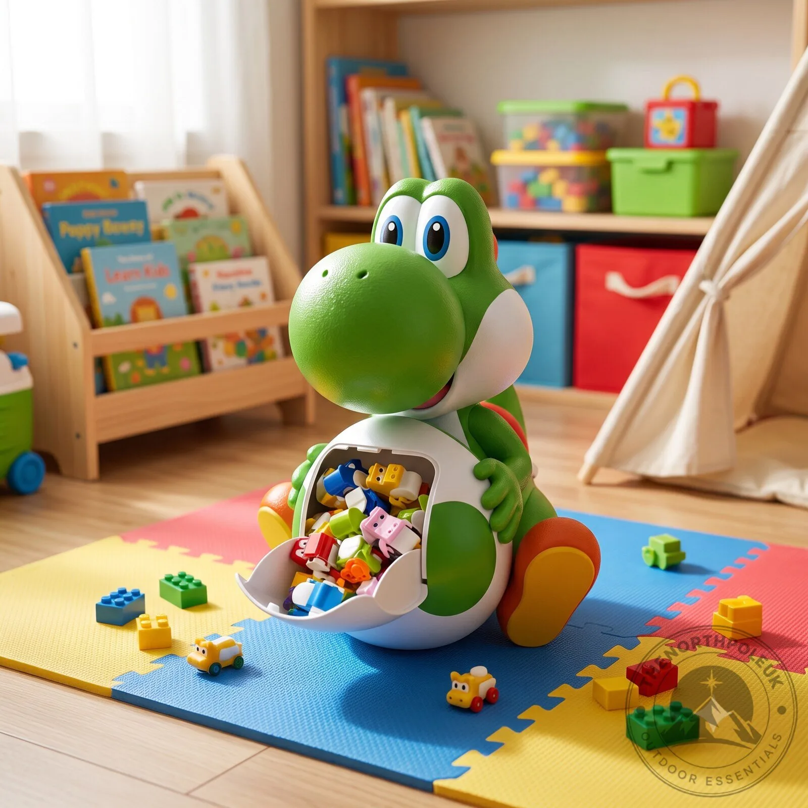 Yoshi Popcorn Bucket – Super Mario Collectible Egg Container 6 Yoshi Popcorn Bucket – Super Mario Collectible Egg Container