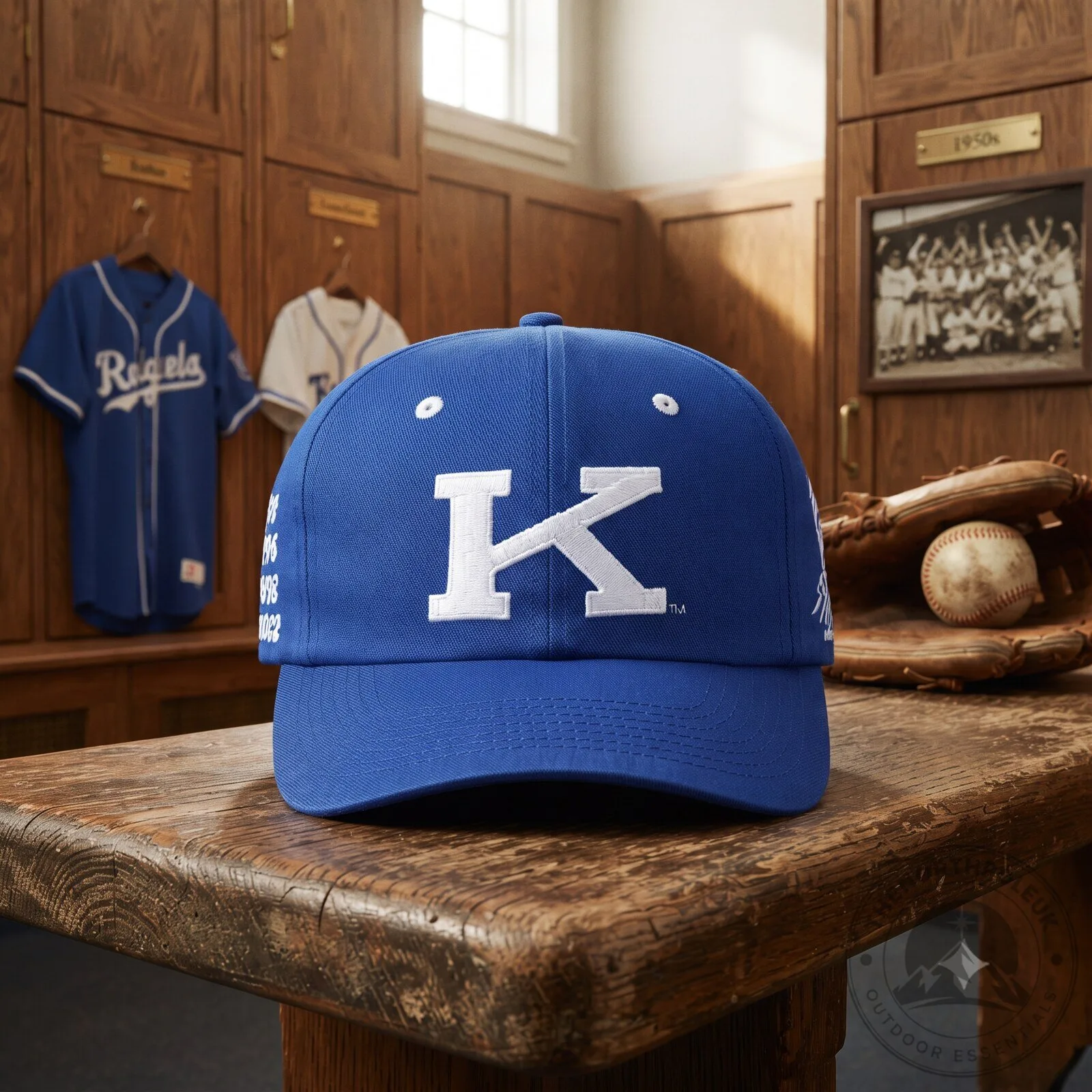 Nike Kentucky Wildcats Dri-FIT Rise Structured A-Frame Cap 6 Nike Kentucky Wildcats Dri-FIT Rise Structured A-Frame Cap