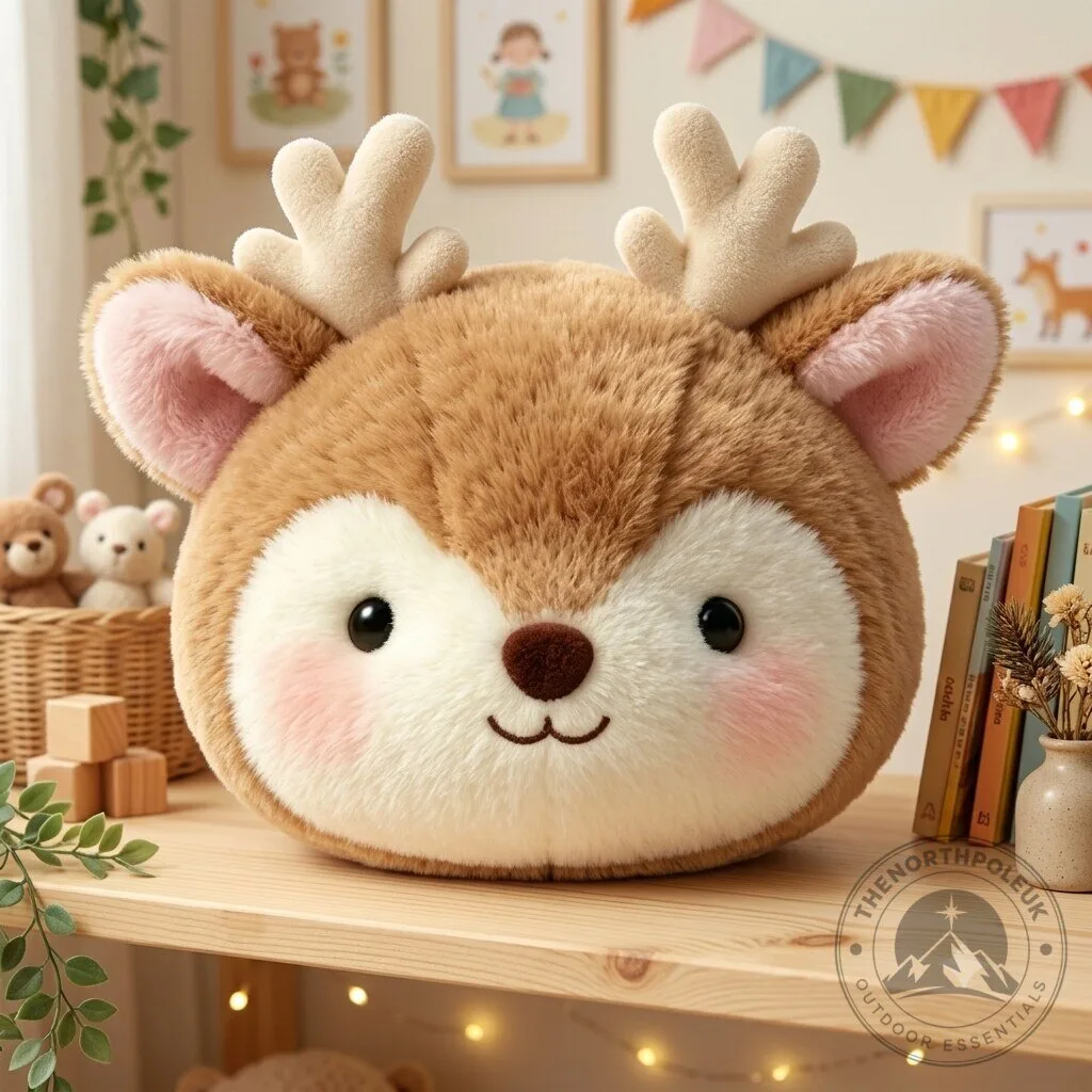 Plush Antler Fawn Indoor Slippers 2026 6 Plush Antler Fawn Indoor Slippers 2026