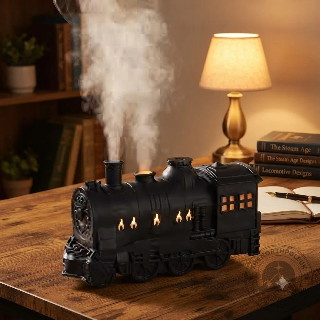 Christmas Train Diffuser 2026 New Train Humidifier Diffuser 300ml Vintage Steam Train Essential Oil 6 Christmas Train Diffuser 2026 New Train Humidifier Diffuser 300ml Vintage Steam Train Essential Oil