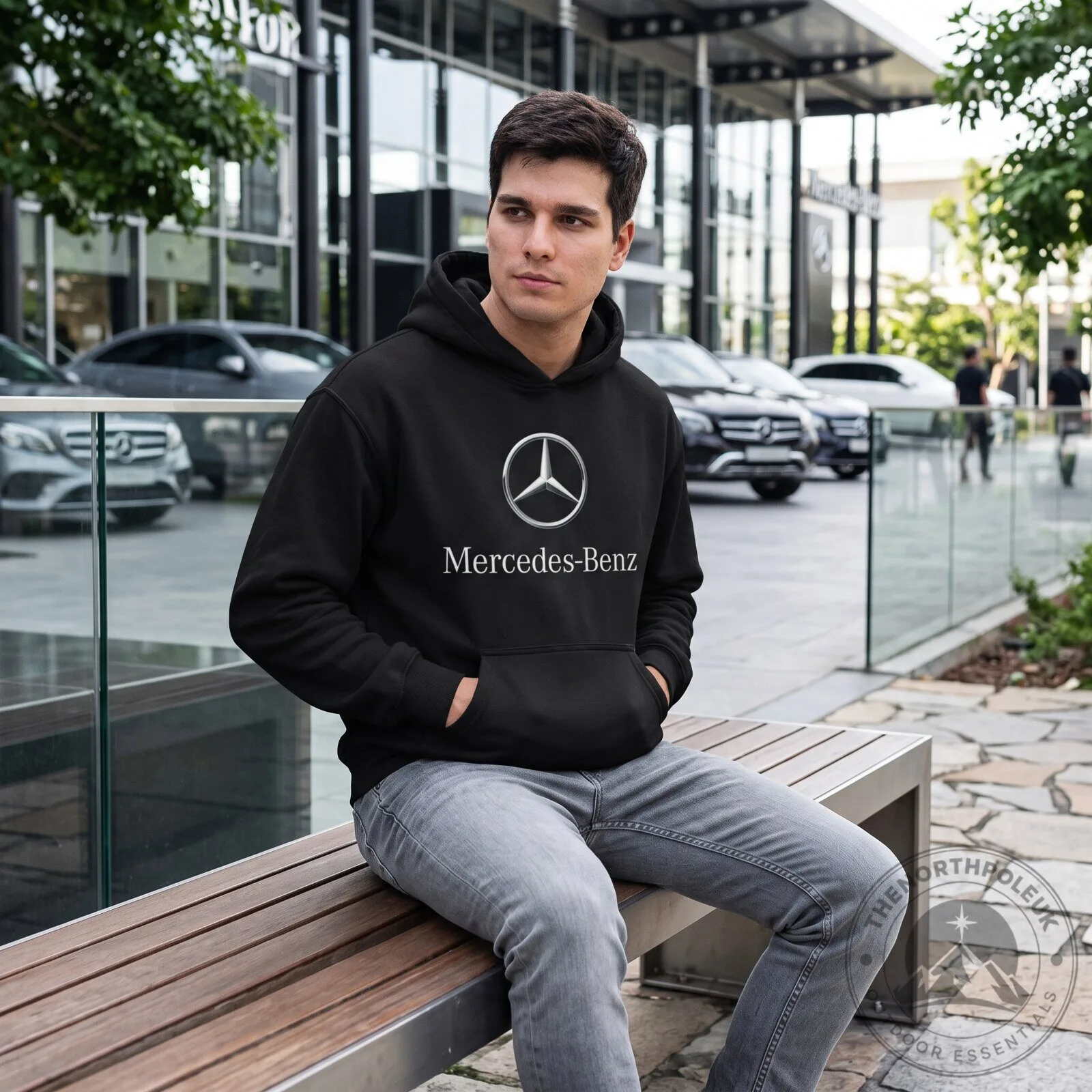 Mercedes-Benz Personalized Black and Red Custom Name Hoodie 4 Mercedes-Benz Personalized Black and Red Custom Name Hoodie