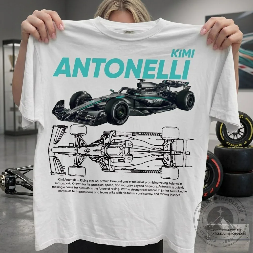 Funny Cat Kimi Antonelli Formula 1 Racing T-Shirt 6 Funny Cat Kimi Antonelli Formula 1 Racing T-Shirt