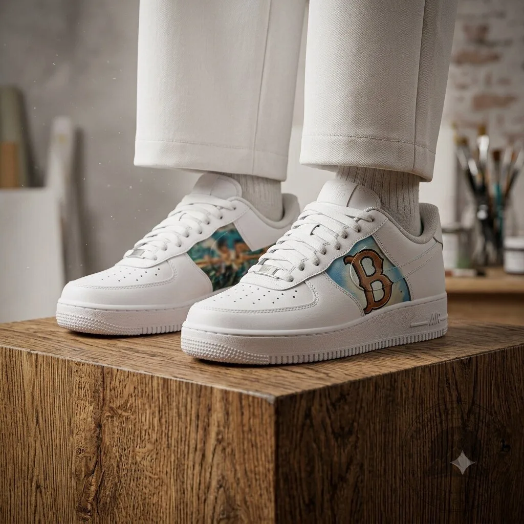 Charlie Kirk Air Force 1 Sneakers – Erika Kirk Tribute Custom Shoes | Memorial Footwear